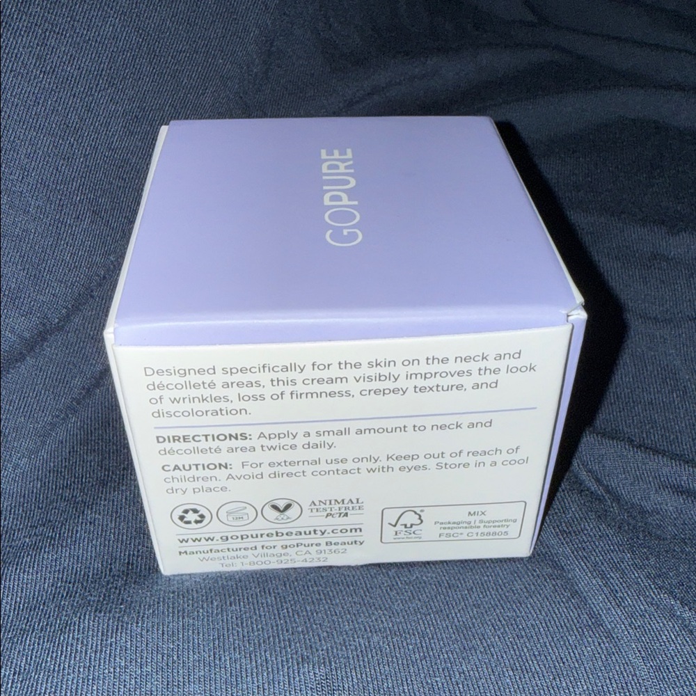 NIB / GoPure Tighten & Lift Cream 1.7 fl. oz. - Picture 2 of 7